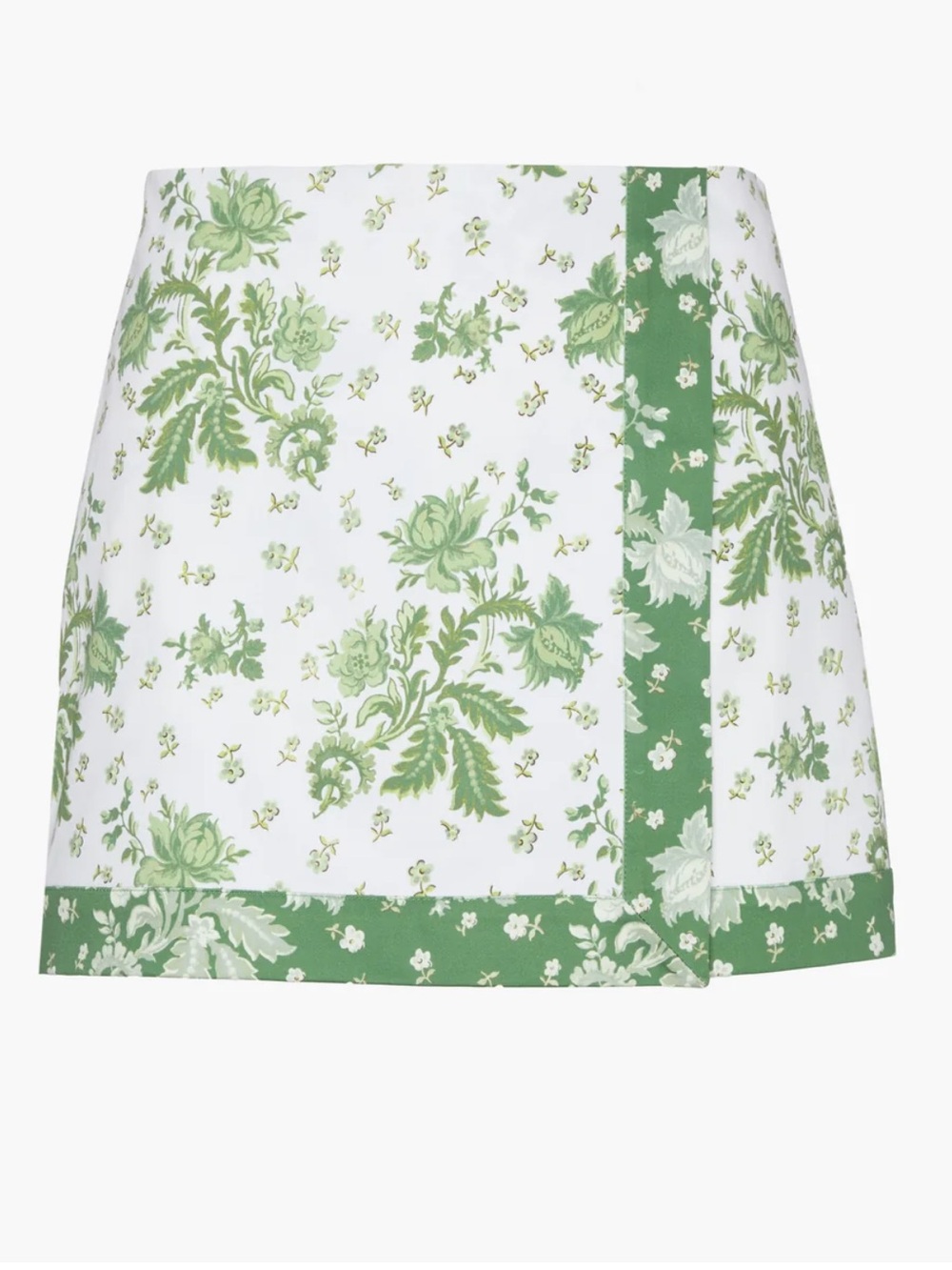 Hill House Tyla Skirt - white delft bouquet